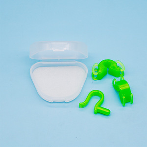 Kit de Almohadillas de Soporte Intraoral Dental Blanco y Verde para Niños y Adultos, Protector para Práctica de Apertura Bucal - Product Image 5