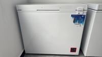 Congélateur solaire 208L fabriqué en Chine, écologique, économe en énergie, portable, usage commercial
