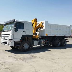 Nouveau camion benne Sinotruk Howo 10 roues 30 tonnes avec grue 2024 - Product Image 4