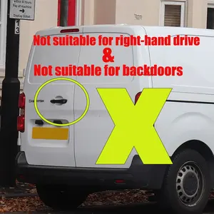 <span class=keywords><strong>Accessori</strong></span> per Toyota Proace City, Opel Combo Life, Fiat <span class=keywords><strong>Doblo</strong></span> 2019~2025, Adesivo Antigraffio in Fibra di Carbonio, Copertura Maniglia Porta Auto - Product Image 1