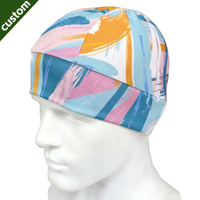 Nouveau bonnet personnalisé 2026 pour la course, le cyclisme, l'alpinisme et les voyages, avec motif de lettres imprimé et doublure en satin, bonnet de cyclisme personnalisé