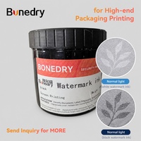 Encre à filigrane Bunedry pour sérigraphie, authentification de documents, noir et blanc