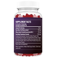 Gummies pour l'amélioration et le raffermissement des fesses, suppléments abondants à base de plantes naturelles, véganes et à base de plantes médicinales