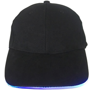Casquette de baseball en <span class=keywords><strong>coton</strong></span> pour hommes, course de <span class=keywords><strong>nuit</strong></span>, chasse, pêche, LED bon marché, lumière LED - Product Image 5