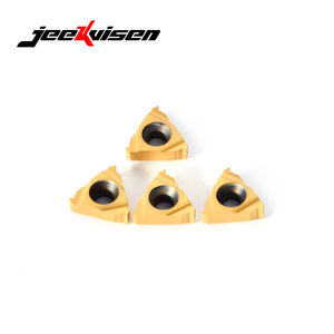Inserto de Torneado de Roscas de Carburo Sólido Personalizable 11 ER 1.0 ISO JA025P, Forma Triangular Moldeada ISO, Recubrimiento PVD, Mecanizado CNC - Product Image 4