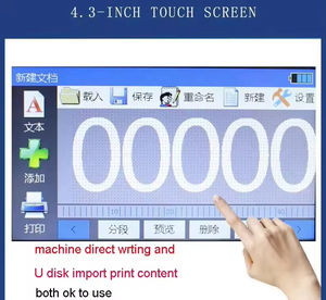 Großer 5 cm Handheld-Tintenstrahldrucker mit 600 dpi Auflösung für den Büroeinsatz, druckt auf Flex- und Eimaterial - Product Image 6