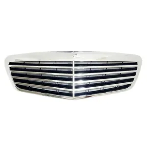 กระจังหน้า StarNav สำหรับ Mercedes Benz S Class W221 ปี 2010-2013 ช่องดักอากาศ สีดำเงา รุ่นปรับแต่ง - Product Image 3