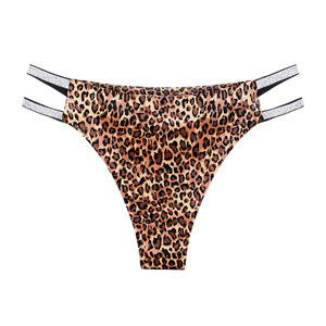Vente en gros de culottes sexy taille basse pour femmes culotte string bikini de sport fitness sous-vêtements de haute qualité et culotte string léopard sexy - Product Image 6