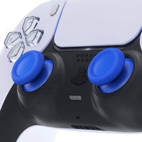 Manettes analogiques bleues antidérapantes de remplacement personnalisées pour PS5, accessoires pour manettes Dual Sense PS5