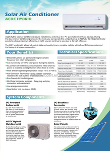 Mini Aire Acondicionado Portátil con Energía Solar, 12000 Btu, Calefacción y Refrigeración para Exteriores, Sistema de Aire Acondicionado Portátil Solar - Product Image 2