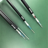 Cable de Fibra Óptica de Alto Rendimiento HGTCOMM G652D GYTA53 con Cubierta de HDPE, Garantía de 5 Años para Uso en Exteriores con 12/24/48/96 Núcleos