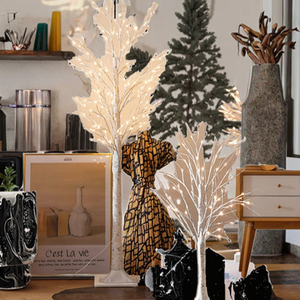 60cm <span class=keywords><strong>Grove</strong></span> nhân tạo giáng sinh đèn LED không thấm nước 55 Đèn Led cây bạch dương trang trí ngoài trời giáng sinh Led trang trí - Product Image 3