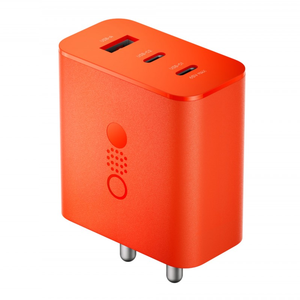 Adattatore GaN 3-in-1 100W 140W ricarica rapida tipo C caricatore USB-C spina India per niente 1a 3a Oneplus <span class=keywords><strong>Samsung</strong></span> Motorola - Product Image 1
