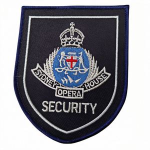 Écusson tissé personnalisé de haute qualité avec motif drapeau américain, brodé, avec support Velcro, échantillon gratuit, badges brodés pour chapeau - Product Image 3