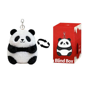 Jouet en peluche personnalisé Boîte aveugle OEM usine concevoir vos propres peluches animaux en peluche poupées avec logo à collectionner porte-clés en peluche - Product Image 2