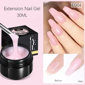 BORN PRETTY Private Label No Hot Camouflage Color 30ml 60ml Jelly Builder Nail Extension Gel For Nails