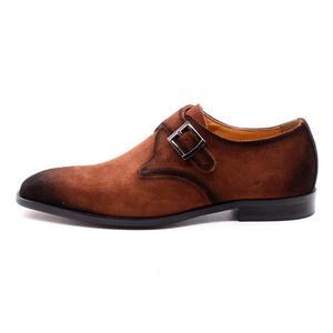 Chaussures habillées pour hommes en cuir véritable, à bout fermé, à lacets, imperméables, respirantes, style vintage rétro, pour le bureau - Product Image 1