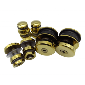 Pvd Série Système Commercial Matériel <span class=keywords><strong>de</strong></span> <span class=keywords><strong>Porte</strong></span> <span class=keywords><strong>De</strong></span> Portes <span class=keywords><strong>De</strong></span> <span class=keywords><strong>Douche</strong></span> Accessoires <span class=keywords><strong>de</strong></span> <span class=keywords><strong>Douche</strong></span> <span class=keywords><strong>Porte</strong></span>-Verre-Pinces Coulissantes Pour Salle <span class=keywords><strong>De</strong></span> Bain - Product Image 5
