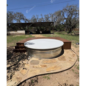 Cubierta Inflable Plegable para Tanque de Agua de 8 pies, Cubierta Inflable para Spa, Cubierta Inflable para Piscina para Mantener la Piscina Limpia - Product Image 6