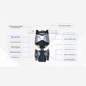 Robot d'inspection intelligent sur <span class=keywords><strong>rail</strong></span> PL-J20, indice de protection IP66, alimentation 24V pour l'inspection électrique, mesure de température infrarouge - Product Image 5