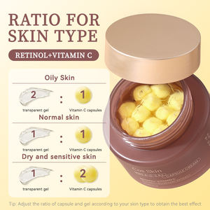 Crème Visage au Rétinol en Marque Blanche, Soin Profond Hydratant, Illuminateur, Raffermissant et Lissant à la <span class=keywords><strong>Vitamine</strong></span> <span class=keywords><strong>C</strong></span> - Product Image 5