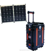 Estación de energía Solar portátil, generador Solar de 3000Wh, 48V, 60Ah, paquete de batería de respaldo, UPS, 220V, salida de ca para Camping, rescate de emergencia
