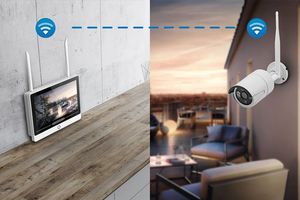 Kit de cámara de seguridad Tuya Smart 8ch 2MP 3MP 12,5 pulgadas LCD <span class=keywords><strong>Monir</strong></span> 1080P WiFi NVR kit IP seguridad inalámbrica wi-fi CCTV Cámara NVR Kit - Product Image 6