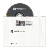 Windows 11 Pro DVD OEM COA Con Adhesivo Activación Global En Línea 100% Win 11 Profesional DSP