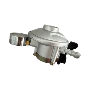 Regulador de <span class=keywords><strong>gas</strong></span> butano rápido de larga duración V80WITH METER Entrada de <span class=keywords><strong>21mm</strong></span> para LPG Propano Material de zinc duradero Color personalizado Uso EN EL Reino Unido - Product Image 3