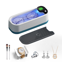 Mini Nettoyeur Vibrant Domestique 2026 pour Bijoux, Lunettes et Lentilles de Contact – Appareil d'Entretien des Lunettes