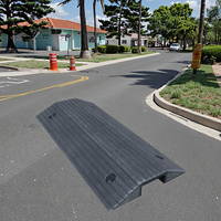 Protecteur de bosse de vitesse 1 canal protecteur de câble en plastique Bosses durables pour une application routière