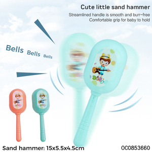 Jouets cadeaux, clochettes à main, hochet-tambour, <span class=keywords><strong>instrument</strong></span> de <span class=keywords><strong>musique</strong></span>, hochets, autres jouets pour bébés, anciens - Product Image 5