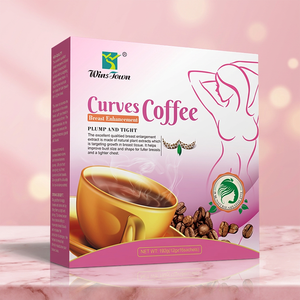 Café OEM de Marca Privada Curves para Mujeres, Moldeador Corporal, Adelgazante <span class=keywords><strong>Instant</strong></span>áneo, Figura de Reloj de Arena, Suplemento para el Cuidado del Busto, Venta al por Mayor a Granel - Product Image 1