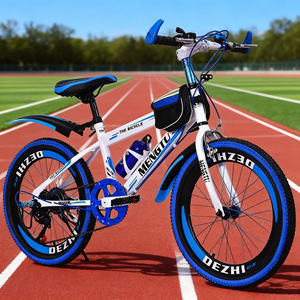 Cadre en acier au carbone de 18 <span class=keywords><strong>pouces</strong></span> vélos de montagne pour enfants garçons filles enfants vtt vélos vélo 20 Polegadas - Product Image 4