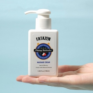 FATAZEN Body Care Organic Bigger Buttock Enlargement Cream OEM ODM Lift Firming Plumping Hip up <b>Massage</b> Butt Enhancement Cream - Product Image 5