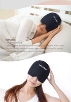 Chapeau de thérapie chaud et froid réutilisable à couverture de tête à 360 degrés multifonctionnel pour le soulagement des migraines