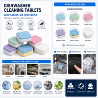 Tablet Pembersih Mesin Cuci Piring Heavy Duty Penghilang Bau Segar untuk Menyegarkan Mesin Dapur