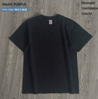 T-shirt personnalisé de qualité supérieure, poids lourd, 230 GSM, 100% coton, col rond, manches courtes, disponible en plusieurs couleurs et tailles extra-larges