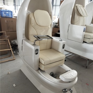 Fauteuil de pédicure spa massant sans tuyauterie Kisen, mobilier de salon de beauté moderne et luxueux, en vente - Product Image 5