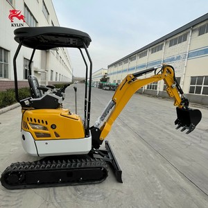Mini Excavator Hydraulic Digger Attachments Bucket Rake Breaker CE EPA Approved Micro Crawler Digger For <strong>Garden</strong> Digging Planting - Product Image 5
