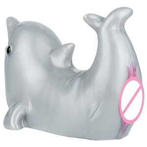 Masturbador Masculino de Doble Canal con Forma de Delfín GEEBA, Juguetes Sexuales al por Mayor, Vagina Realista, Coño Animal, Estimulador Masculino, Onahole de Fantasía - Product Image 5