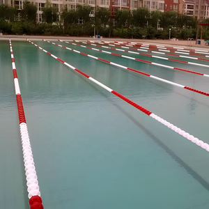 Équipement de piscine stranard concurrent ligne de voie de piscine ligne de course de corde flottante diviseur de piscine anti-vague - Product Image 1
