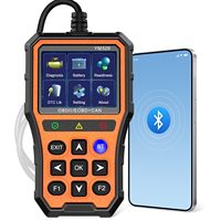 Escáner OBD2 Bluetooth, Herramienta de Diagnóstico, Comprobador de Batería, Datos en Tiempo Real, Plug and Play, Comprobación de Emisiones, Compatible con iOS y Android, para Mecánicos de Automóviles