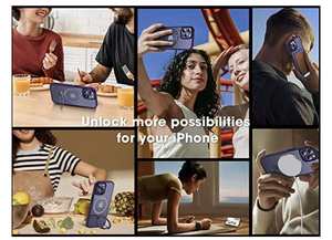 Étui mat invisible pour <span class=keywords><strong>iPhone</strong></span> <span class=keywords><strong>14</strong></span> <span class=keywords><strong>Pro</strong></span> <span class=keywords><strong>Max</strong></span>, compatible avec la charge magnétique, toucher doux, antichoc, protection intégrale - Product Image 6