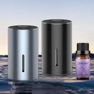 Auto Luft reiniger Luftbe feuchter Nebel USB 300ML Holzmaserung Öl Aroma therapie Mini tragbare elektrische Aroma Diffusor Luftbe feuchter