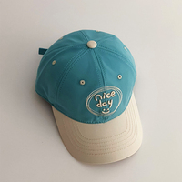 Casquette de baseball pour adultes à 6 panneaux non structurée, taille adulte, en coton, visière incurvée, logo brodé, vente en gros, casquette de papa unie, bicolore