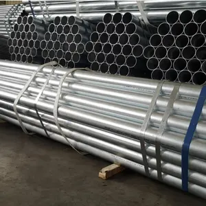 MECH Astm/Bs/As China Supplier Hot Dip Pre Galvanized Steel Pipe Galvanizing 6 Meter/Gi Erw Pipe Galvanized 19Inch Gi Round Tube