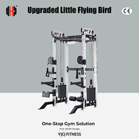 Rack de musculation multifonctionnel professionnel personnalisé série REP amélioré avec machine à câbles, certifié CE, vente en gros