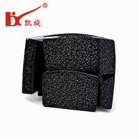 Bande d'étanchéité en mousse EPDM pour portes et fenêtres, en caoutchouc éponge, résistante aux intempéries, anti-courant d'air, anti-poussière, étanche, flexible, profil personnalisé OEM
