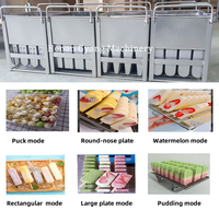 Machine multifonctionnelle à 4 moules pour la fabrication de popsicles Offre Spéciale petite machine à popsicle pour fruits de Dubaï Machine à crème glacée Prix en Italie